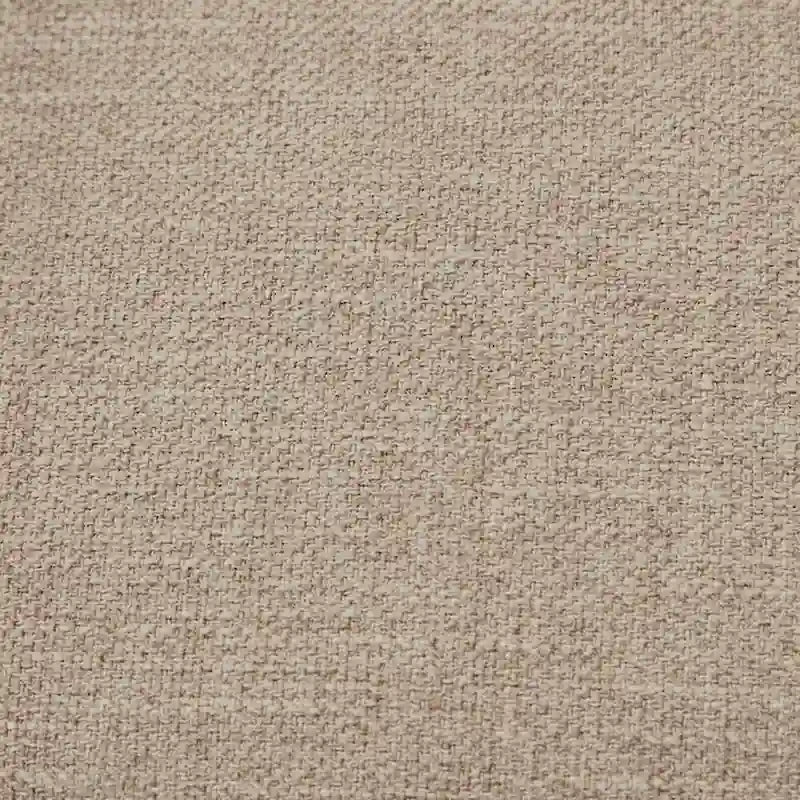 Fauteuil d'appoint capitonné avec coussin lombaire beige/gris/bleu clair