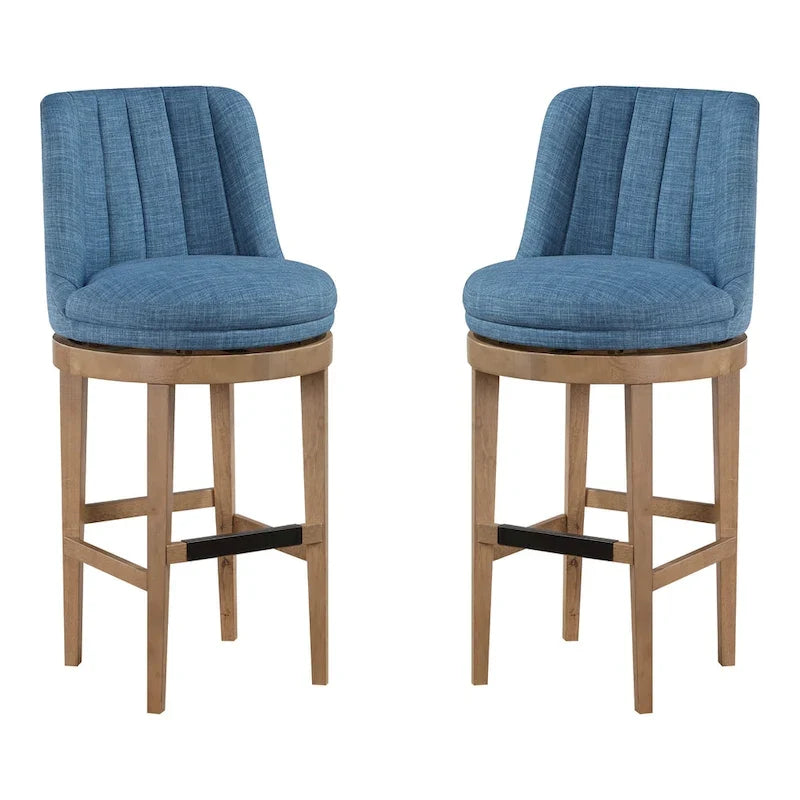 Tabouret de bar pivotant - Lot de 2