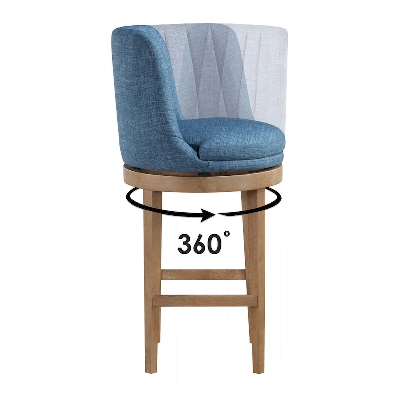 Tabouret de bar pivotant - Lot de 2