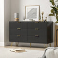 FURNIWAY Fluted Drawer Dresser for Bedroom