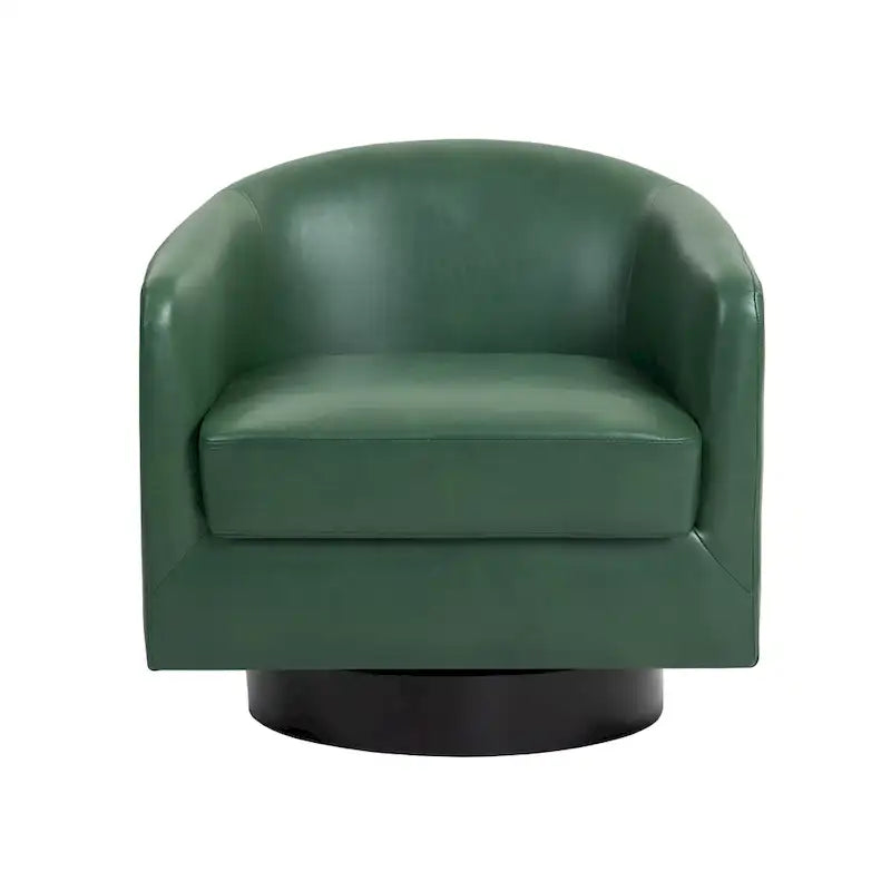 Lot de 2 fauteuils d'appoint pivotants à 360° en tissu, fauteuils baquets
