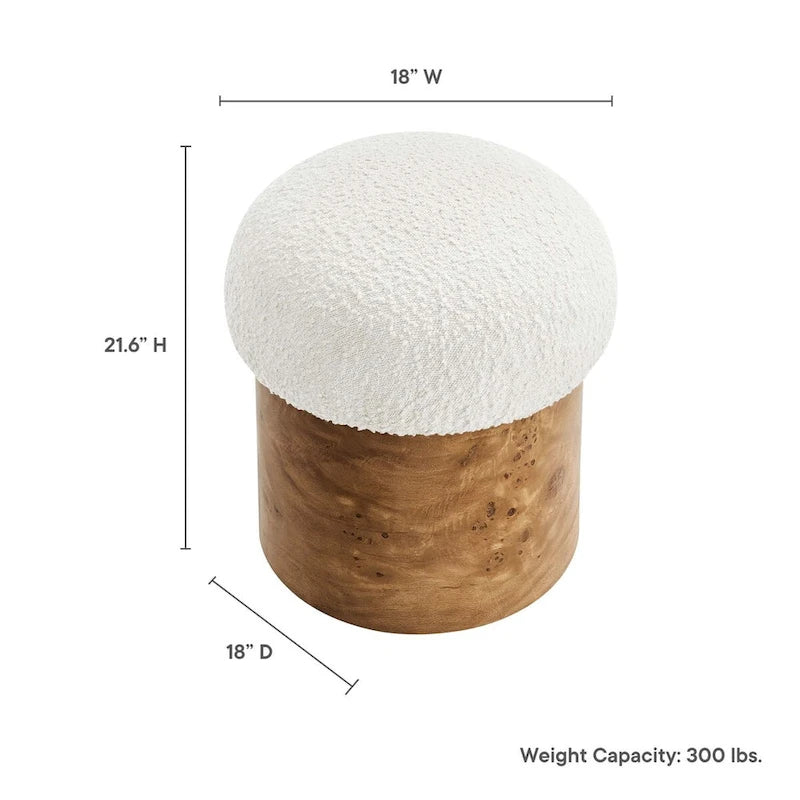 Poufs rembourrés